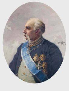1. António Teles de Vasconcelos, retrato por Malhoa. Assembleia da República.
