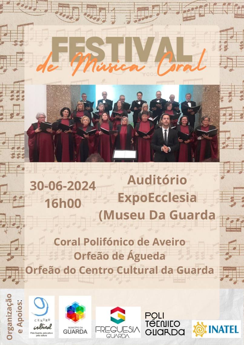 Cartaz Festival De Musica Coral 2024