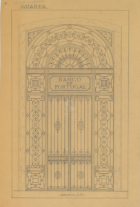 Figura 3 Porta Principal Da Agência. Col. Banco De Portugal
